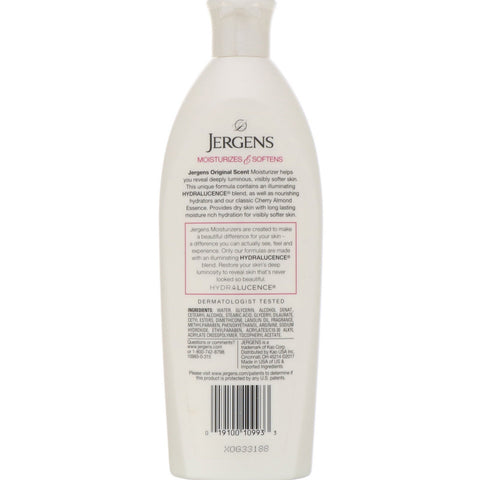 Jergens, Original Scent, humectante para piel seca, 10 fl oz (295 ml)