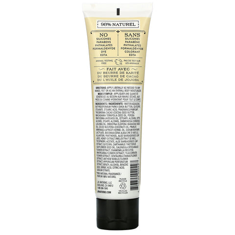 JR Watkins, Crema de manos, coco y miel, 3,3 oz (95 g)