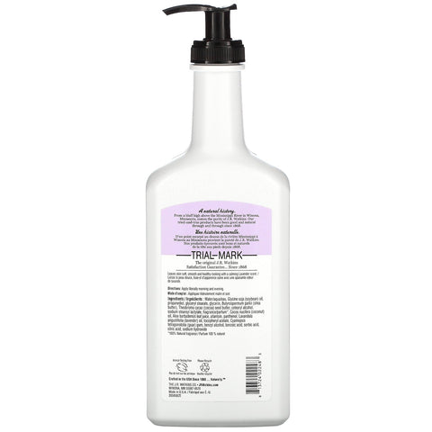 JR Watkins, Daily Moisturizing Lotion, Lavendel, 18 fl oz (532 ml)