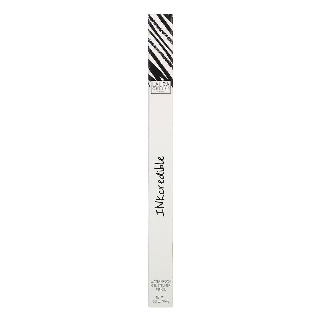 Laura Geller, INKcredible, Waterproof Gel Eyeliner Pencil, Blackbird, 0.01 oz (0.4 g)