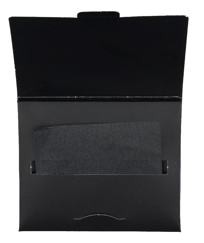Rodial Glas Papir Sort Clay Blotting Ark 50 stk