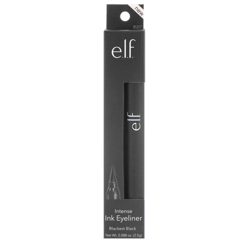 E.L.F., Intense Ink Eyeliner. Blackest Black, 0.088 oz (2.5 g)