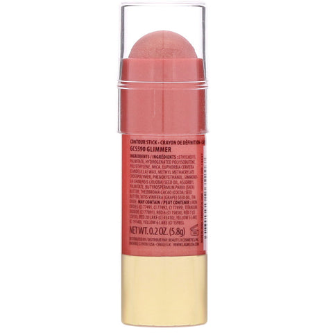 LA Girl, Velvet Blush Contour Stick, Glimmer, 0,2 oz (5,8 g)