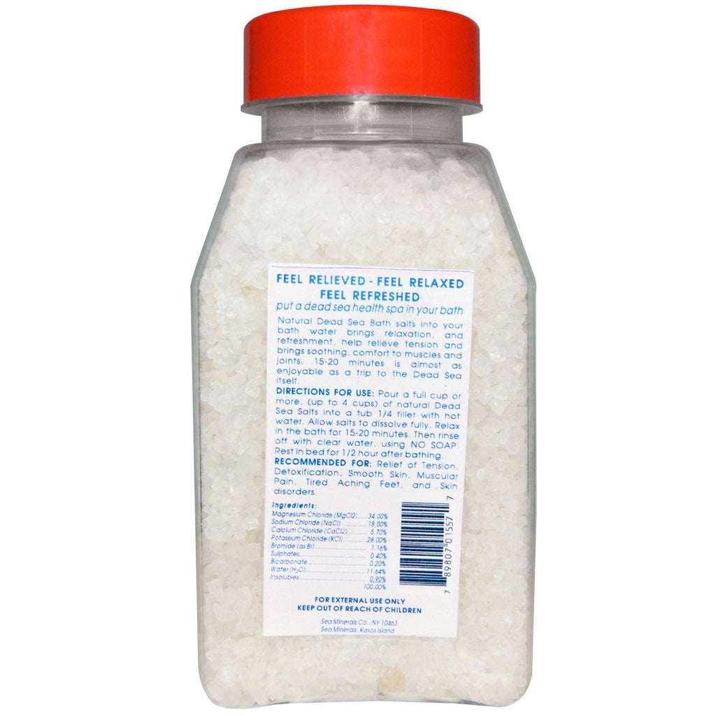 Sea Minerals, Mineral Bath from the Dead Sea, 1 lb (453 g)