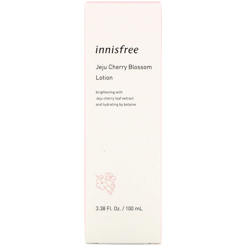 Innisfree, Jeju Cherry Blossom Lotion, 3,38 fl oz (100 ml)