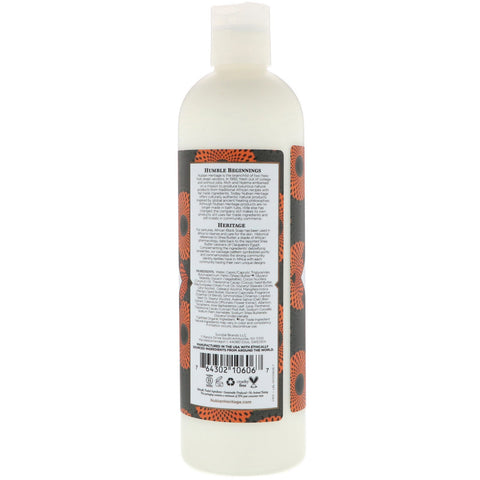 Nubian Heritage, Body Lotion, afrikansk sort sæbe, 13 fl oz (384 ml)