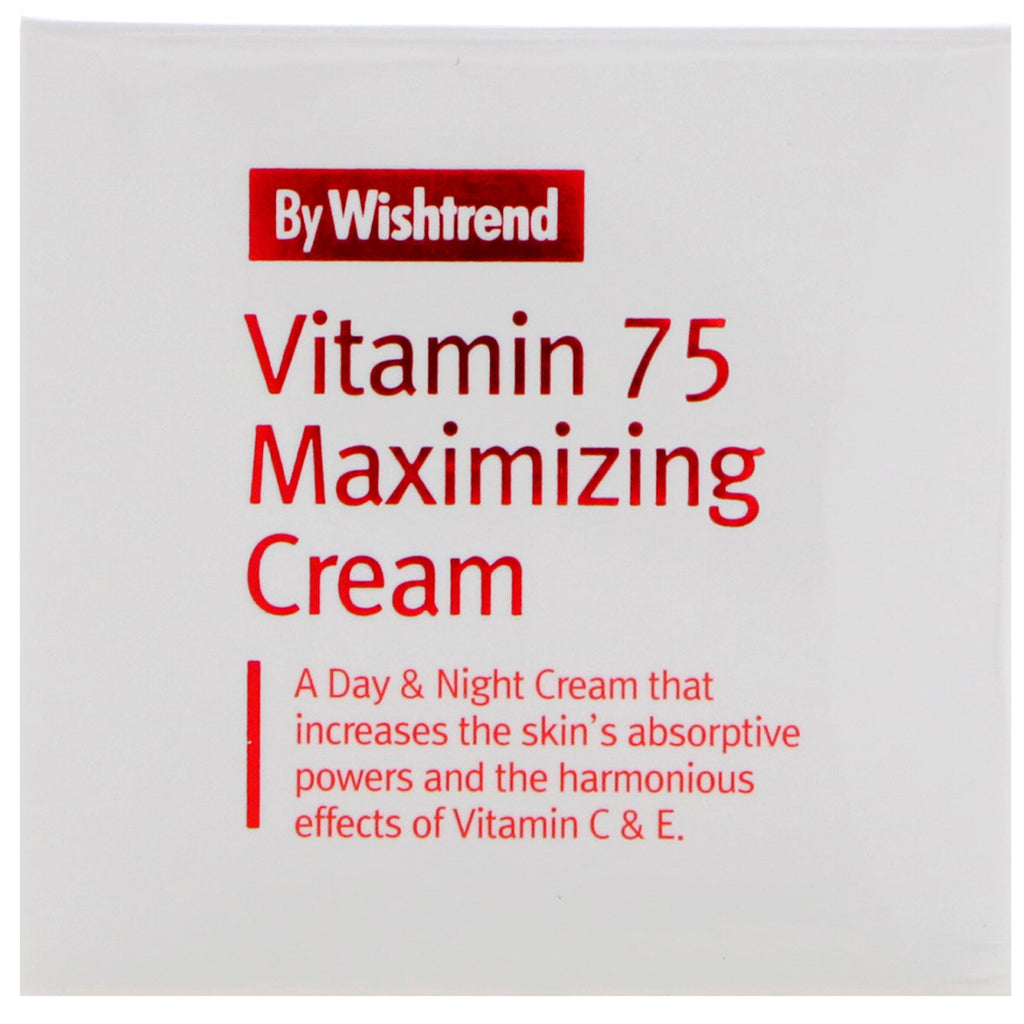 Wishtrend, Vitamin 75 Maximizing Cream, 1,76 oz