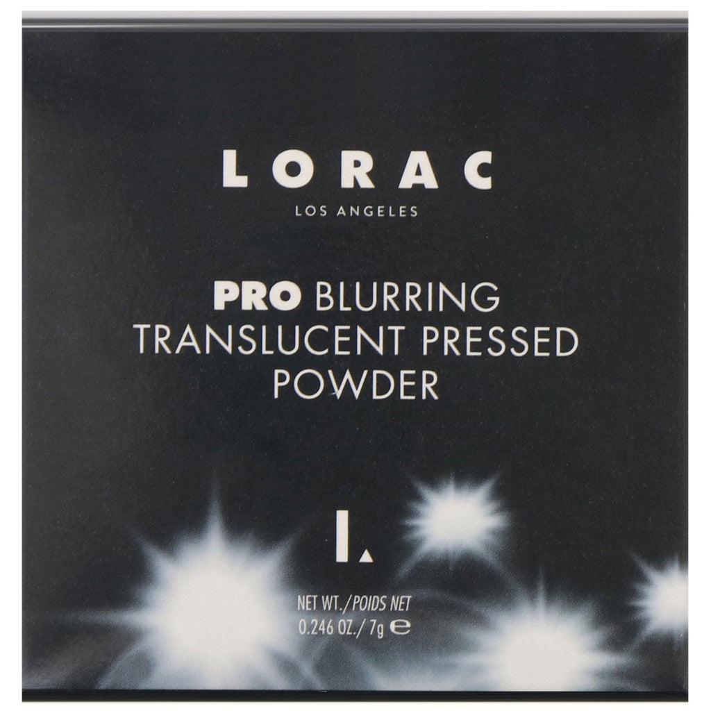 Lorac, Pro Blurring Translucent Pressed Powder, 0,246 oz (7 g)