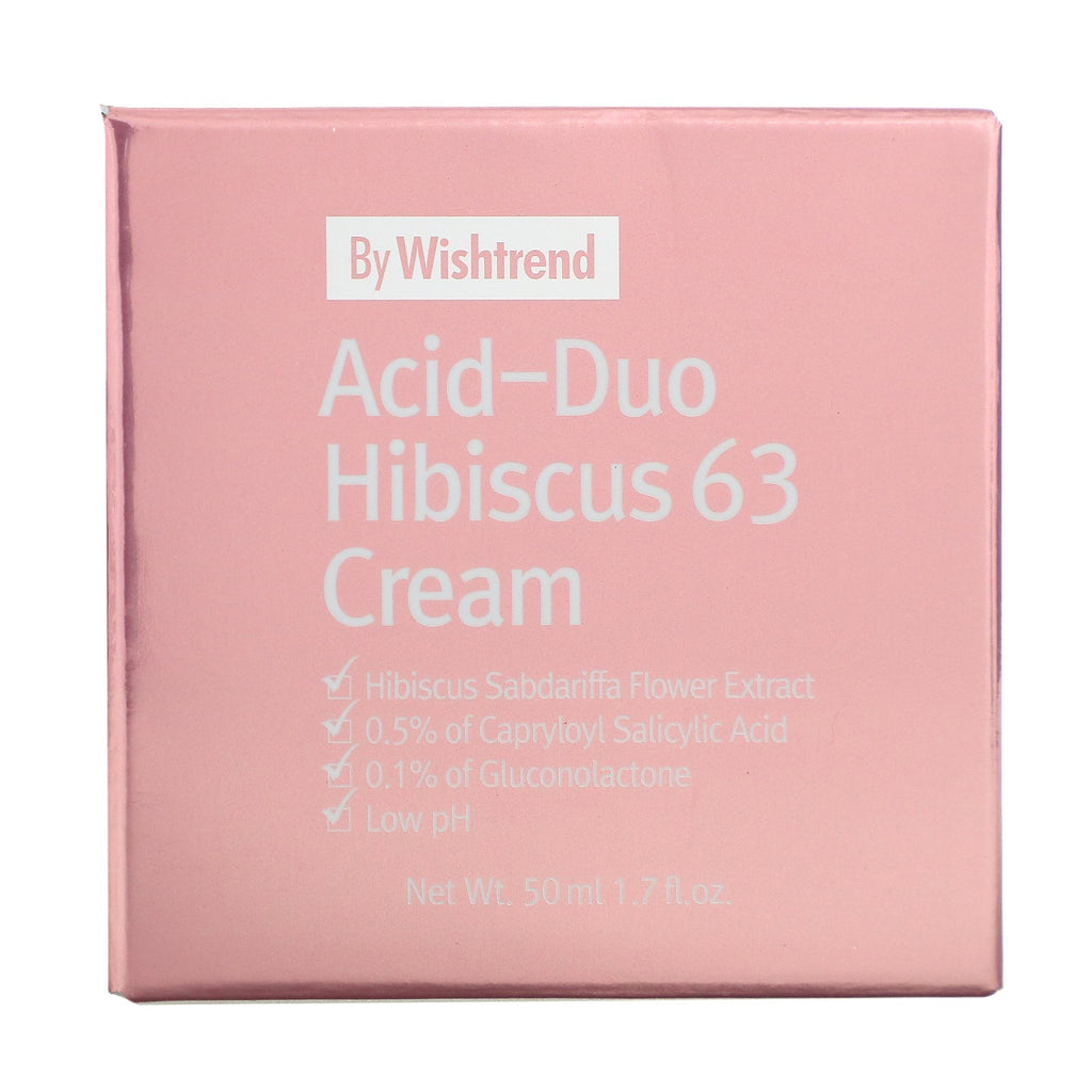 Wishtrend, Acid-Duo Hibiscus 63 Creme, 1,7 fl oz (50 ml)