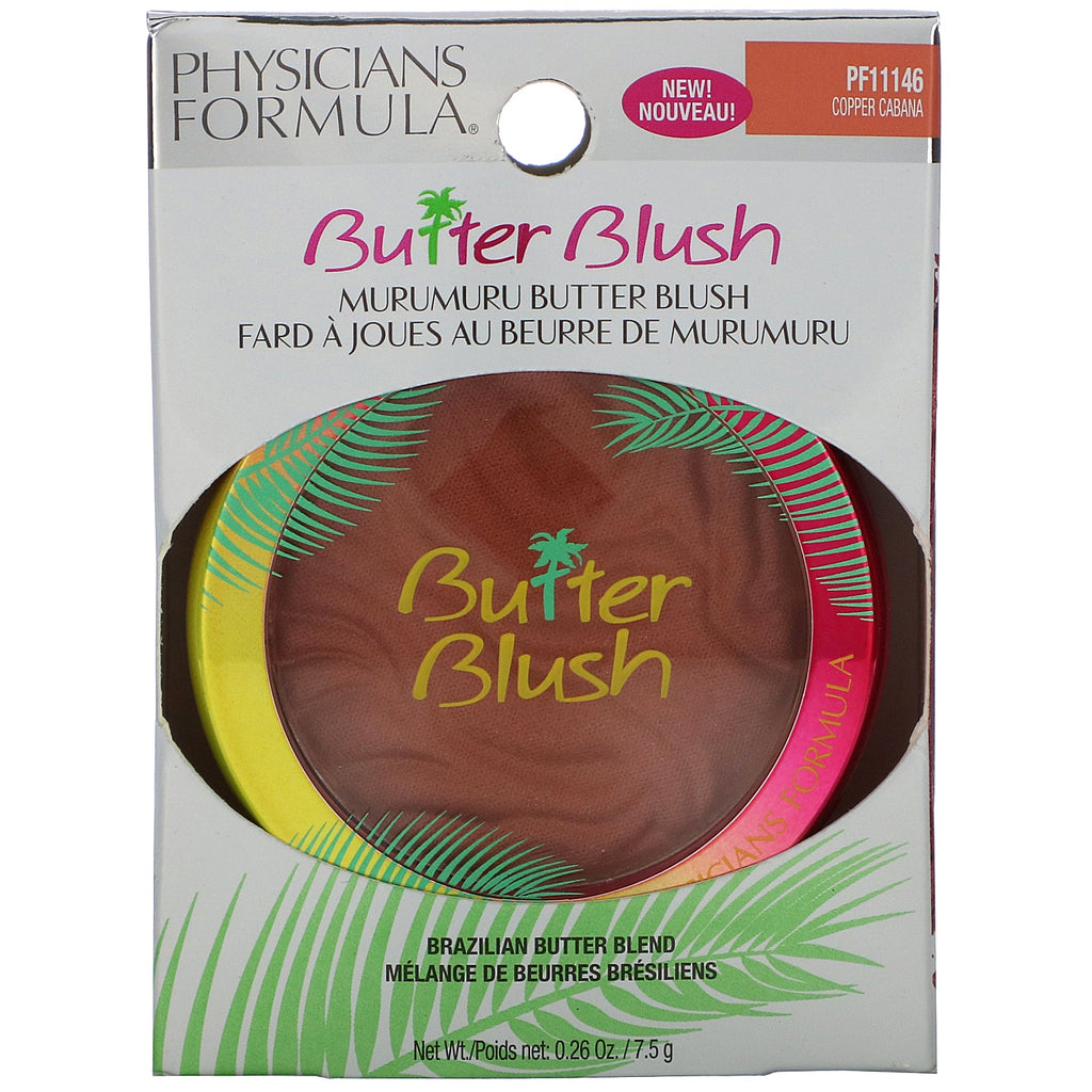 Physicians Formula, Murumuru Butter Blush, Copper Cabana, 0,26 oz (7,5 g)