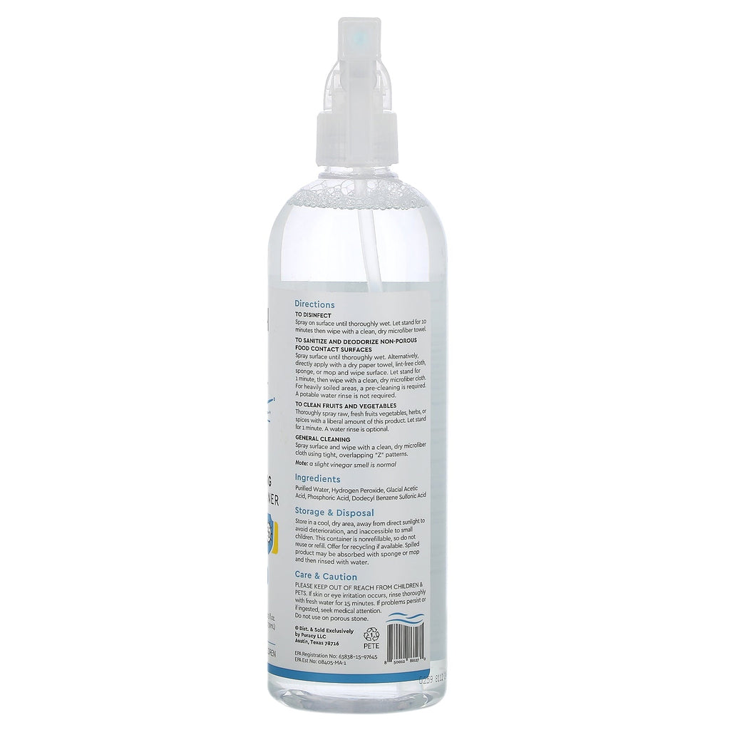 Puracy, Disinfectant Surface Cleaner, Free & Clear, 25 fl oz (739 ml)