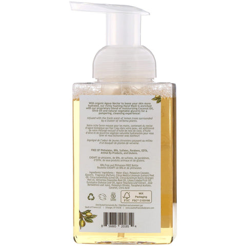 South of France, Foaming Hand Wash, Lemon Verbena, 8 fl oz (236 ml)