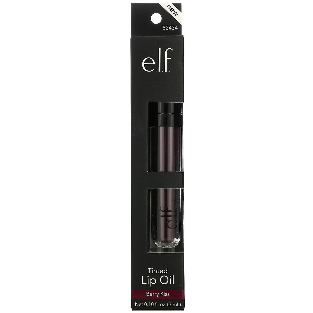 E.L.F., Tinted Lip Oil, Berry Kiss,  0.10 fl oz (3 ml)