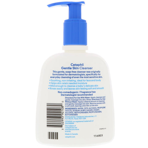 Cetaphil, Gentle Skin Cleanser, 8 fl oz (237 ml)