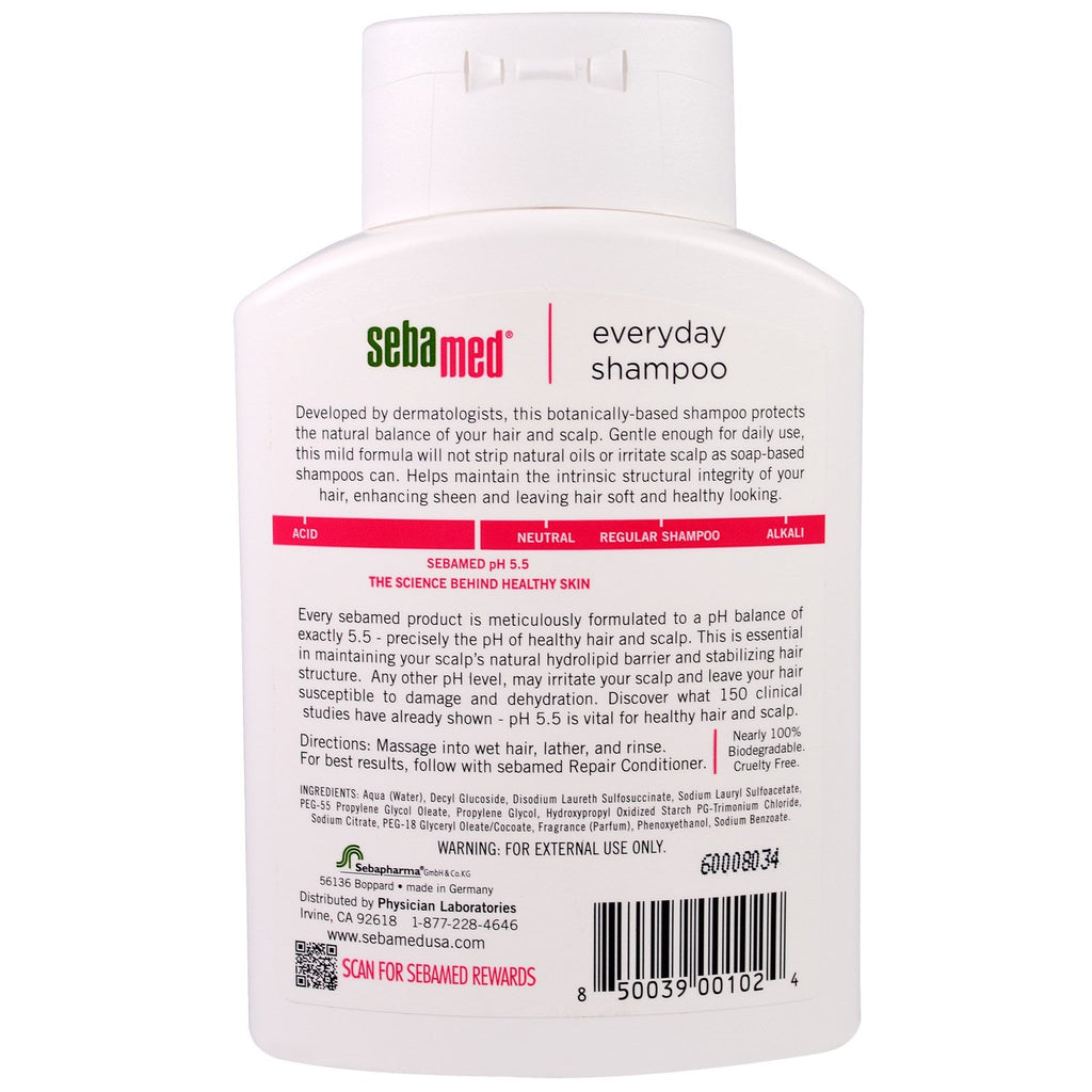 Sebamed USA, Champú de uso diario, 200 ml (6,8 oz. líq.)