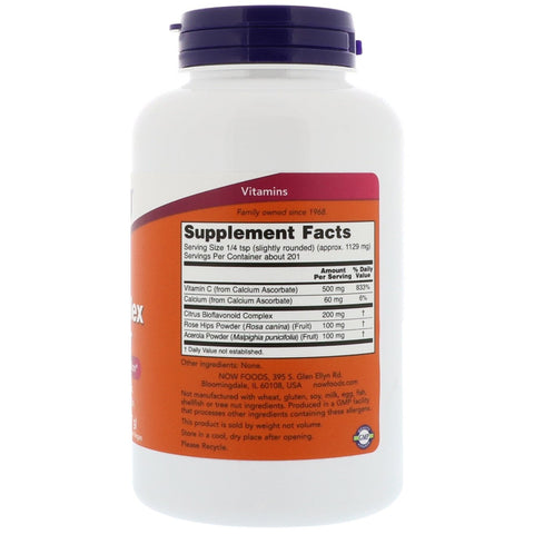 Now Foods, Polvo de complejo C tamponado, 8 oz (227 g)