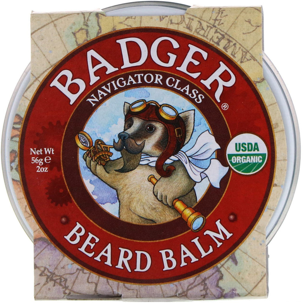 Badger Company, Navigator Class, Beard Balm, 2 oz (56 g)