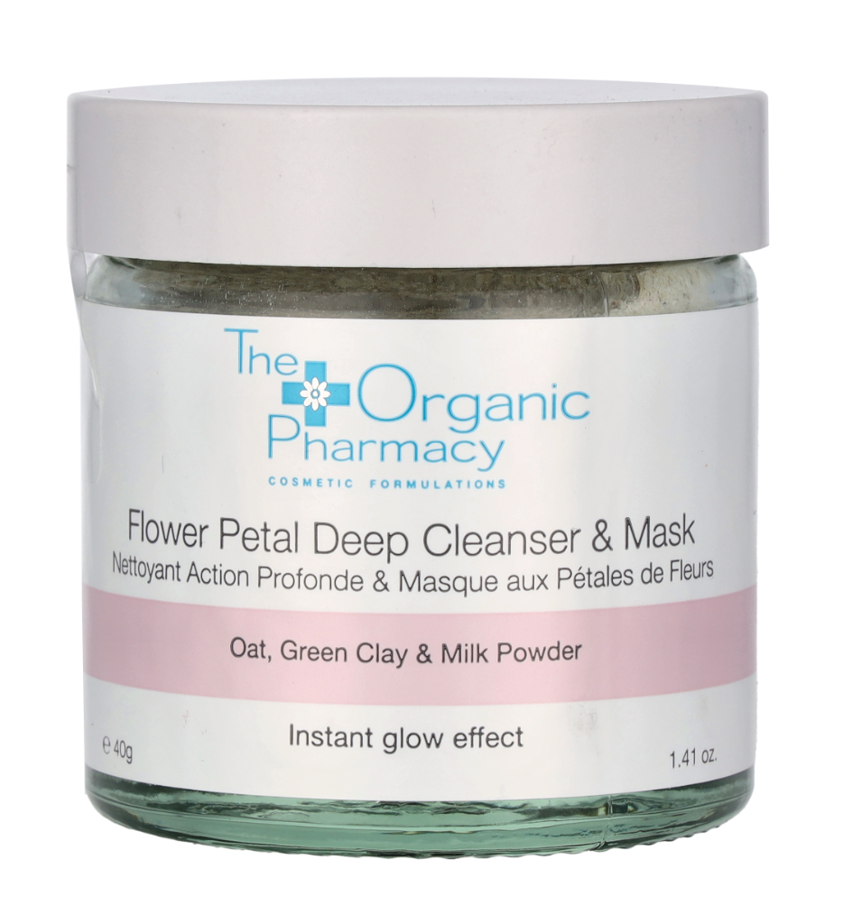 The Organic Pharmacy Flower Petal Deep Cleanser &amp; Mask 40 g