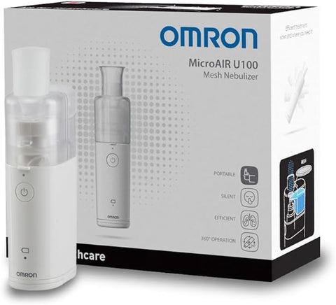 Omron MicroAIR | Nebulizador de malla | Portátil | Silencioso