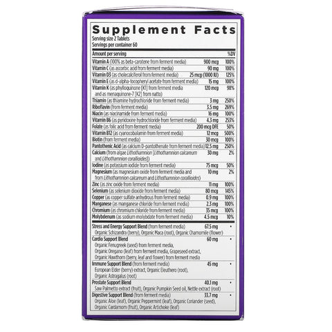 New Chapter, Men's Advanced Multivitamin, 120 Vegetarian Tablets