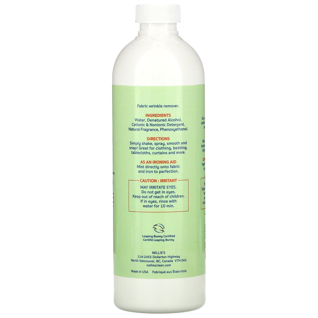 Nellie's, Wrinkle-B-Gone, Lemongrass, 16 fl oz (474 ml)