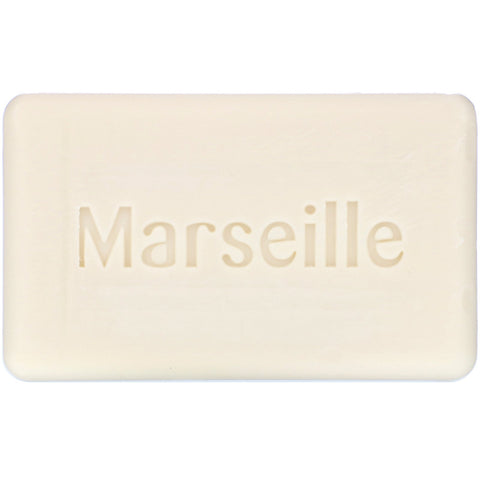 A La Maison de Provence, Hand & Body Bar Soap, Pure Coconut, 4 Bars, 3.5 oz Each