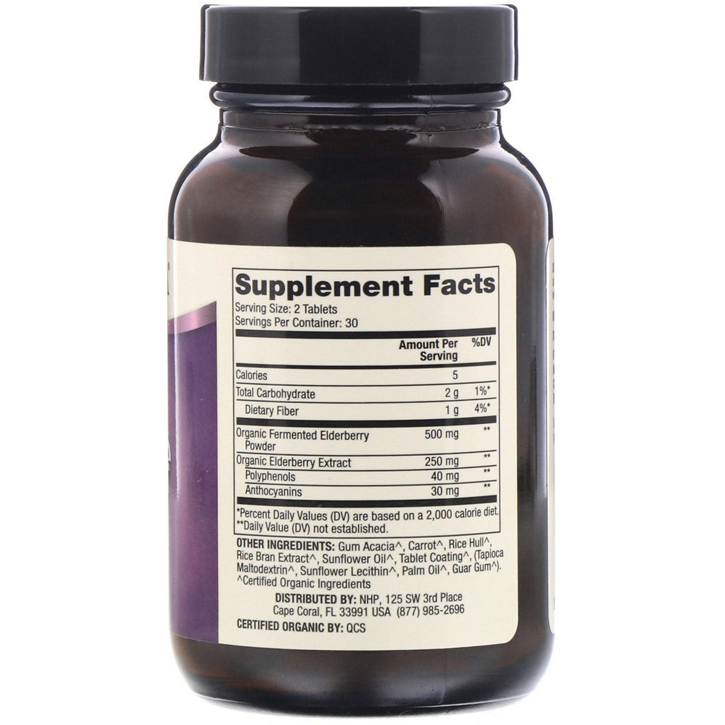 Dr. Mercola,  Fermented Elderberry, 60 Tablets