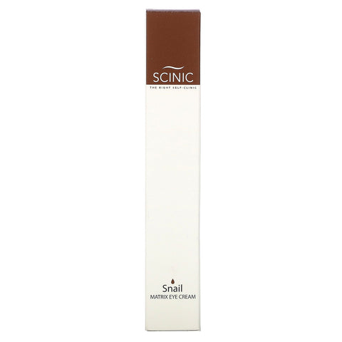 Scicic, Crema para ojos con matriz de caracol, 30 ml (1,01 oz. líq.)