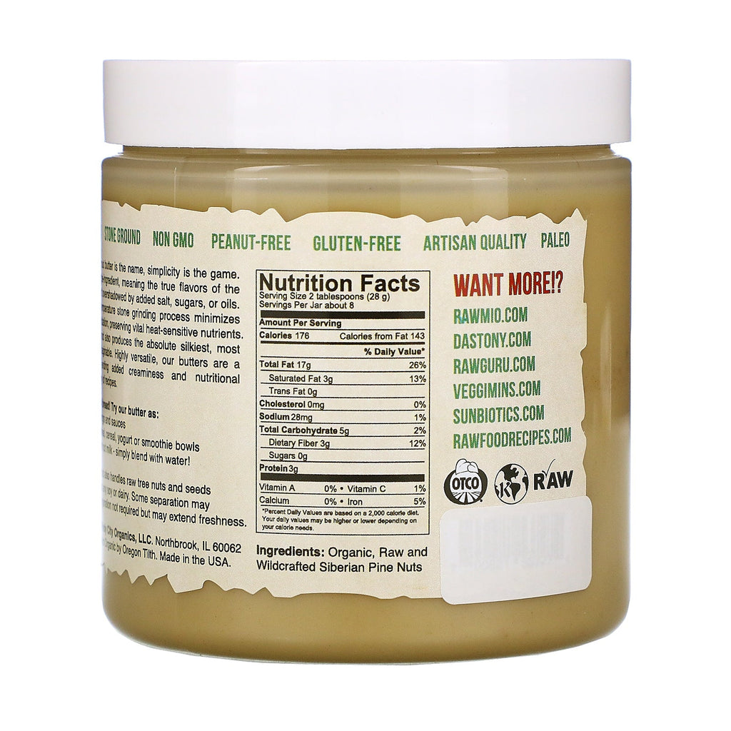 Dastony,  Wild Pine Nut Butter,  8 oz (227 g)