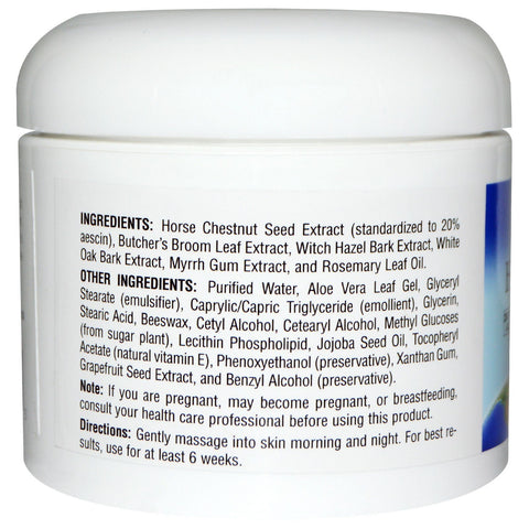 Planetary Herbals, Crema de castaño de indias, 4 oz (113,4 g)