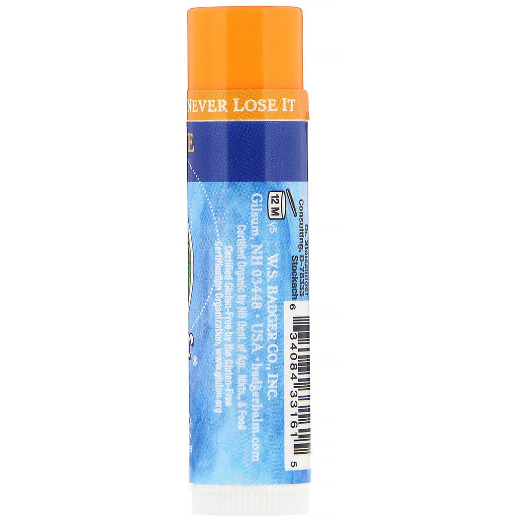 Badger Company, Lip Balm, Tangerine Breeze, 0,15 oz (4,2 g)