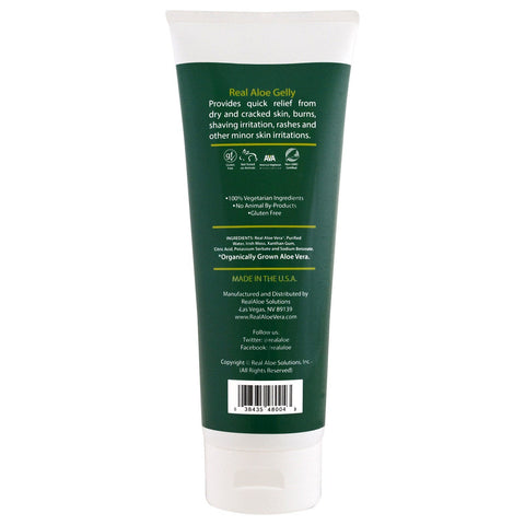 Real Aloe, Gelly, Unscented, 8 oz (230 ml)