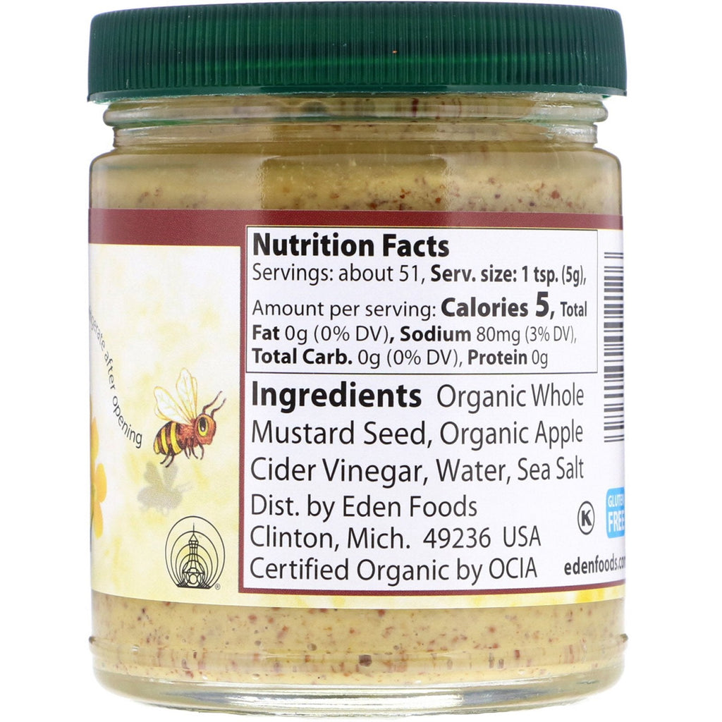 Eden Foods,  Brown Mustard, 9 oz (255 g)