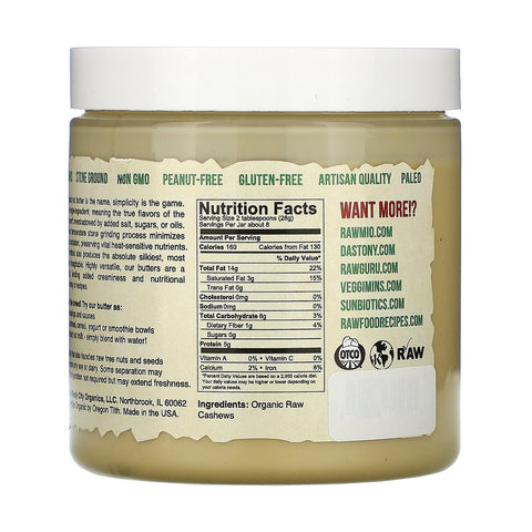 Dastony,  Cashew Nut Butter, 8 oz (227 g)