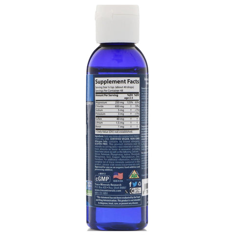 Trace Minerals Research, ConcenTrace, Gotas de oligoelementos, 4 fl oz (118 ml)