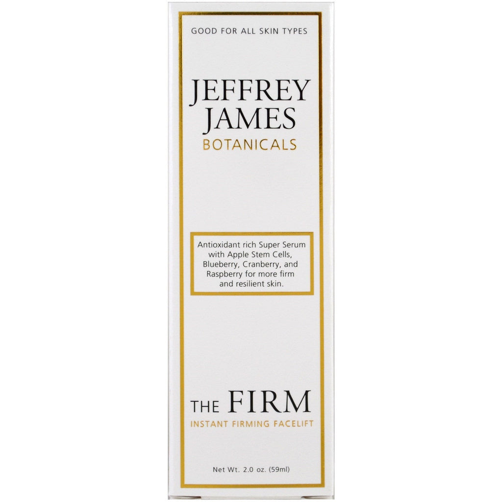 Jeffrey James Botanicals, The Firm Instant Firming Facelift, 2.0 oz (59 ml)