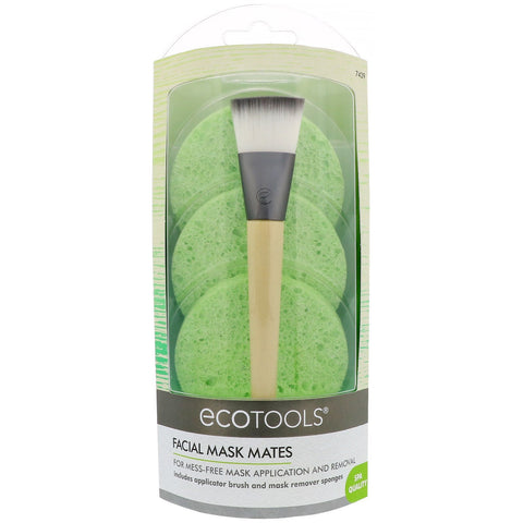 EcoTools, Facial Mask Mates, 4-delt sæt