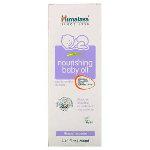 Himalaya, Nourishing Baby Oil, Olive Oil and Winter Cherry, 6.76 fl oz (200 ml)