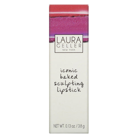 Laura Geller, Iconic Baked Sculpting Lipstick, Central Park Spice, 0,13 oz (3,8 g)