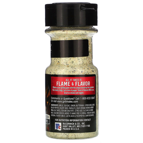 McCormick Grill Mates, Alabama BBQ Seasoning, 3 oz (85 g)