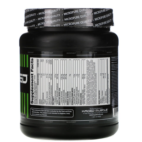 Kaged Muscle, PRE-KAGED, Pre-Workout Primer, Krisp Apple, 1.37 lbs (621 g)