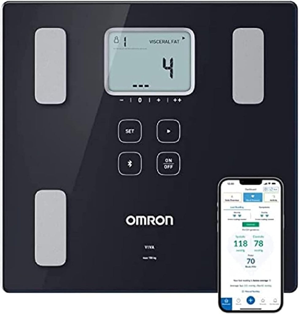 Báscula inteligente Omron | Conectar | Smart Track 6 Cuerpo M