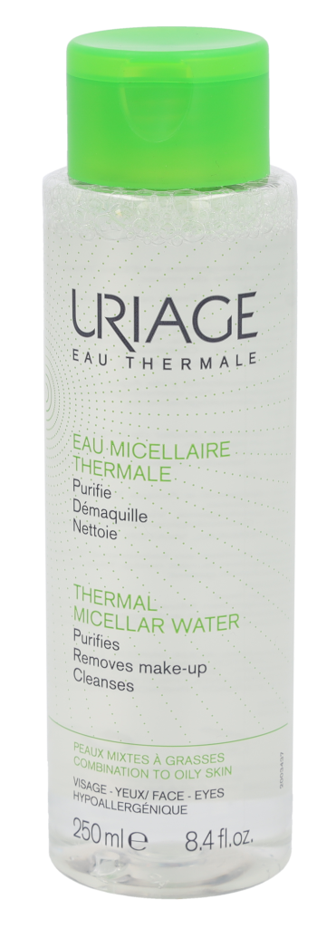 Uriage termisk micellært vand - kombineret til fedtet hud 250 ml