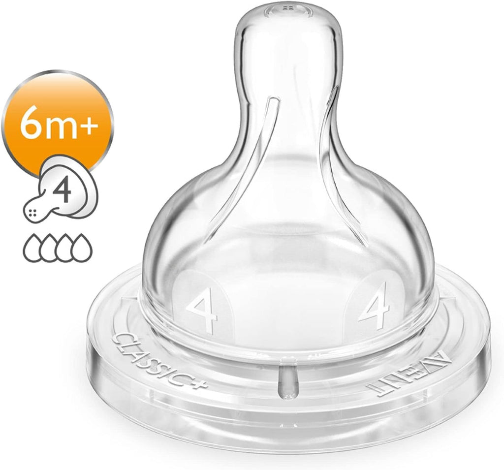 Philips Avent sutteflaske Natural 2.0 sutte (6M+)