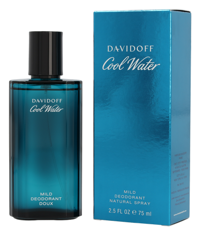 Davidoff Cool Water Man Deo Natural Spray Mild 75 ml
