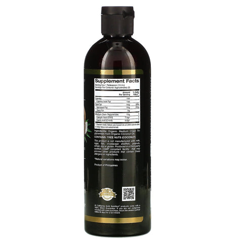 California Gold Nutrition, Aceite MCT, 12 fl oz (355 ml)