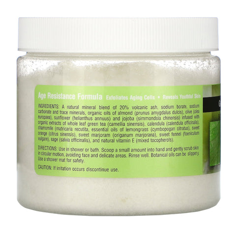 Abra Therapeutics, Green Tea Body Scrub, Green Tea & Lemongrass, 10 oz (283 g)