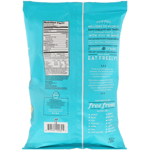 Enjoy Life Foods, Light & Airy Lentil Chips, Garlic & Parmesan Flavor, 4 oz (113 g)