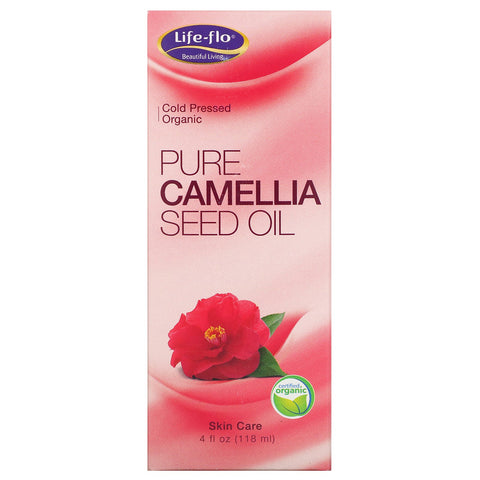 Life-flo, ren Camellia frøolie, 4 fl oz (118 ml)