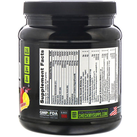 NutraBio Labs, Reload Recovery Matrix, Strawberry Lemon Bomb, 1,91 lb (868 g)